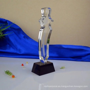 Trofeos de cristal del trofeo cristalino de cristal al por mayor de alta calidad al por mayor